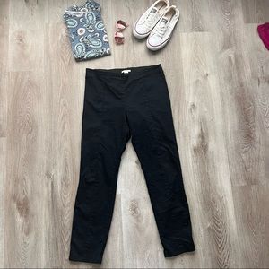 H&M Black Treggings Ankle Pant Trouser Legging Work Pant